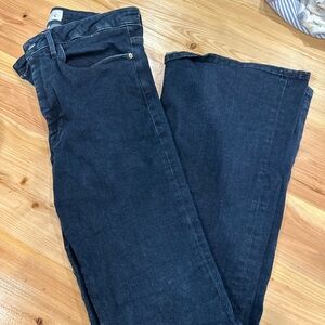 Frame Denim Dark Blue Women's Straight Leg Jeans